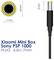 'Xiaomi Mini Box Sony PSP 1000 plug, dimensions 4.0x1.7mm, yellow-ringed circular jack with two labeled measurements.'