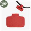Quadrios 26CA788 26CA788 Cable identifier 40 x 20 mm Label colour: Red No. of labels: 25