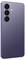 A purple smartphone with three rear cameras in a vertical row and a flash, showcasing a sleek and modern design.
