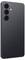 A black smartphone with three rear cameras aligned vertically on the top left corner. The back has a matte finish with 'Samsung' logo.