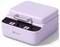A compact, lavender-colored electronic device with a handle and control buttons on the front, brand name 'Loklik' is visible.