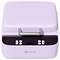 A lavender-colored compact electronic device with control buttons and a handle on top. The brand logo 'LOKLIK' is visible.