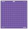 'A purple cutting mat with a grid pattern, labeled "StrongGrip" at the top right and "Loklik" at the top left.'