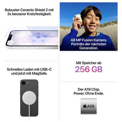 Apple iPhone 17e Black 512 GB EEC A (A - G) 15.5 cm (6.1 inch)-5