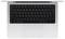 Laptop with ports: Top MagSafe, two Thunderbolt 5, headphone jack; bottom SDXC, Thunderbolt 5, HDMI.