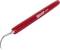 Red weeding tool with a hooked metal tip for crafting materials. Handle reads 'Siser.com'.