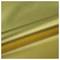A close-up of folded gold satin fabric, showing its smooth texture and reflective sheen.