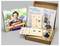 Smoke and carbon monoxide detector 'X-Sense', on table with packaging, instructions and mounting accessories.