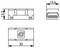Technical dimension drawing of a rectangular connector, showing front, side, and top views with measurements 32, 15.6, and 13.2.<br>