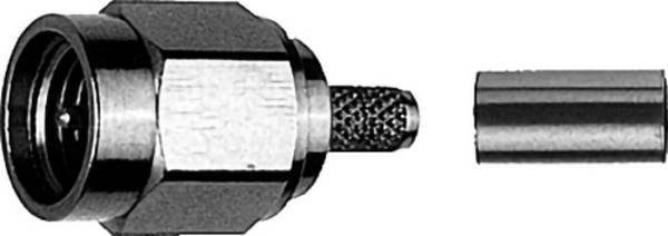 Telegärtner 100024605 100024605 SMA connector Plug 50 Ω 1 pc(s) Piece