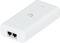 White network device with two Ethernet ports labeled 'main' and 'secondary', featuring a small logo on top.