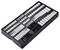 A black tool tray containing various sizes of chrome socket wrenches organized neatly in rows.