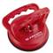A red Facom CR-Vent 55 suction cup tool with a handle, used for lifting or handling surfaces like glass or tiles safely.