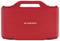 A red plastic toolbox with a handle, branded 'FACOM'.