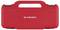 A red plastic carrying case with 'FACOM' logo in white on the front. The case features a handle and metal clips on the sides.