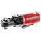 A red and black pneumatic ratchet wrench labeled with 'FACOM', featuring a sturdy grip and adjustable head, designed for tightening bolts.