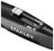 'Stanley' utility knife showing adjustable blade-depth mechanism with a slider marked '1' and '2' for different cutting depths.