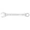 A silver combination wrench with an open-ended and a box-end, marked with 'FACOM' and size '15'.