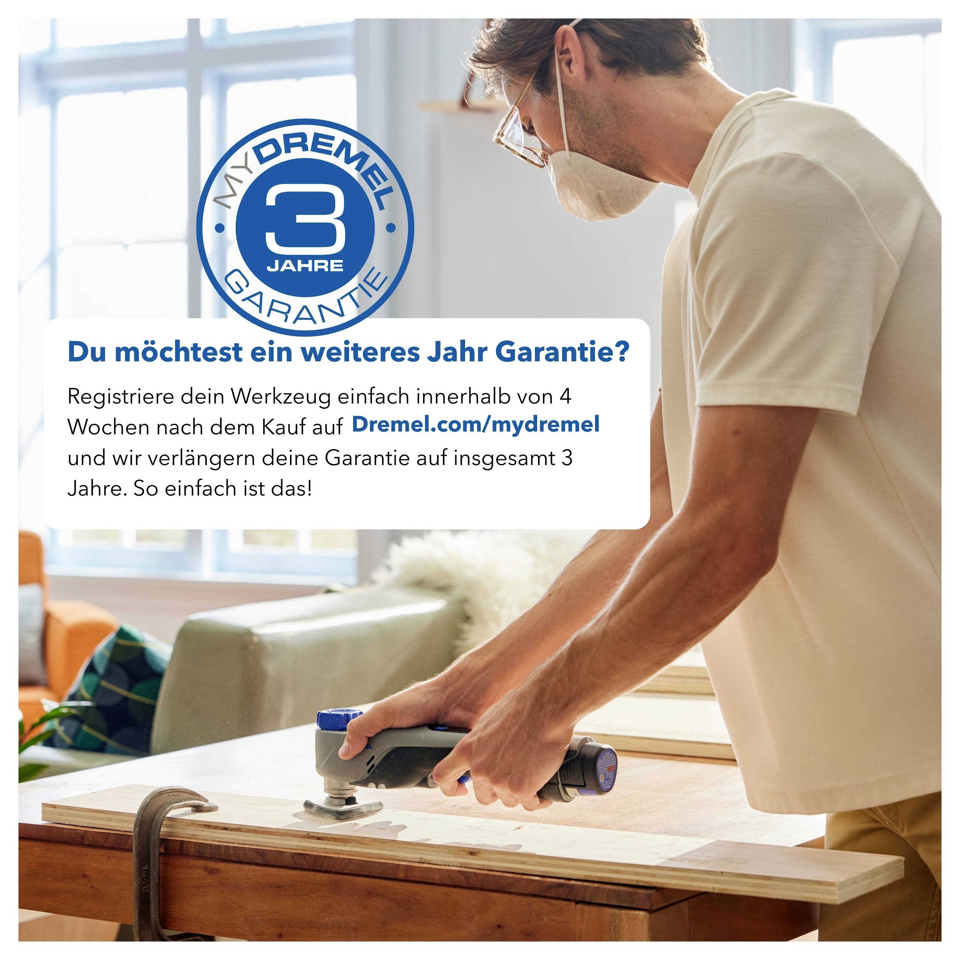 Dremel Dremel MM12V-S1 F013CM12JA Cordless multifunction tool incl. rechargeables, brushless-8