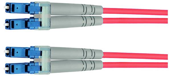 Telegärtner 100011322 Fibreglass FO Cable 2.00 m Yellow [1x LC plug - 1x LC plug] 9/125 µ Singlemode OS2