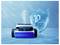 A robotic pool cleaner moves underwater, emitting bubbles. A water shield icon displays '10 Tier Durability', suggesting high efficiency.