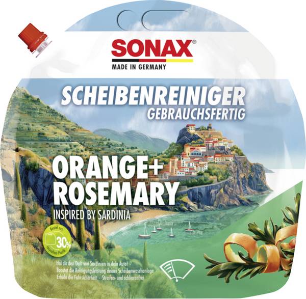 Sonax  161443:SONAX Ready-to-use disc cleaner orange+rosemary 3 l