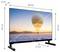 'Thomson TV dimensions: 53 cm wide, 37 cm high, 8 cm depth. Screen diagonal 60 cm. Stand width 17 cm, screen height 32 cm.'
