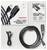 Product image of an AXAGON USB-A to USB-A active USB 3.2 Gen 1 extension cable, 10 m, showing the cable, connectors, and packaging.<br>
