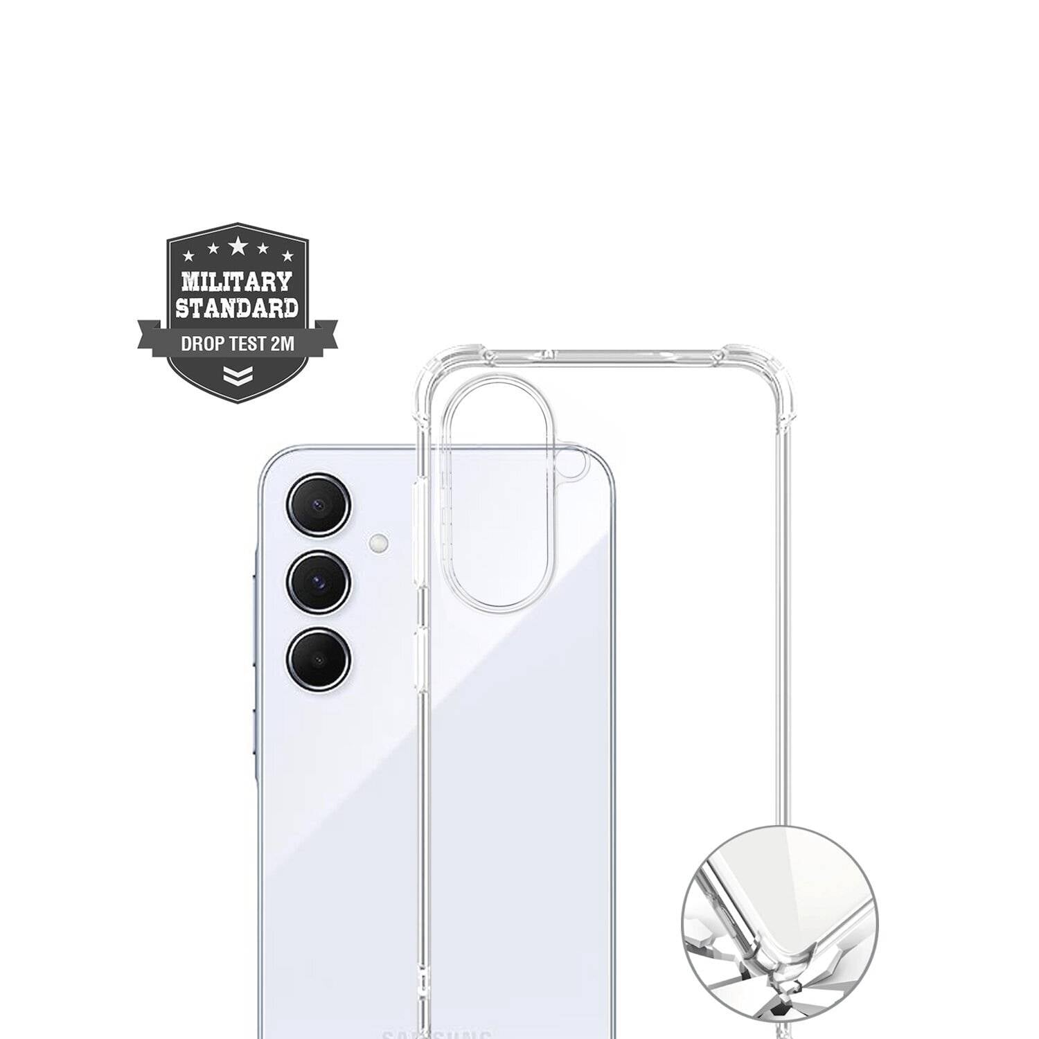 4Smarts Back cover Samsung Galaxy A57 5G Transparent 541755-0