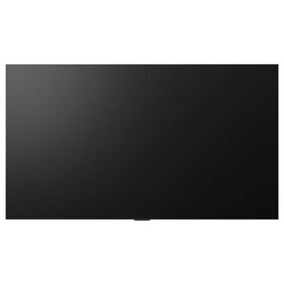 Blank black screen or powered-off monitor with a thin bezel<br>
