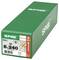 Green SPAX construction screw box labeled '8x240', '50' and 'Made in Germany' on the front.