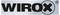 Black WIROX logo with an X inside a circle on a light gray background, with a registered trademark symbol in the upper right.