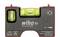 Black Wiha spirit level with three bubble vials and red end caps, showing the Wiha logo and 'Tools that work for you' text.