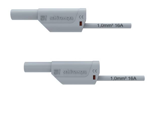 Schützinger VSFK 8500 / 1 / 100 / GR Connection cable 100 cm Grey 1 pc(s)