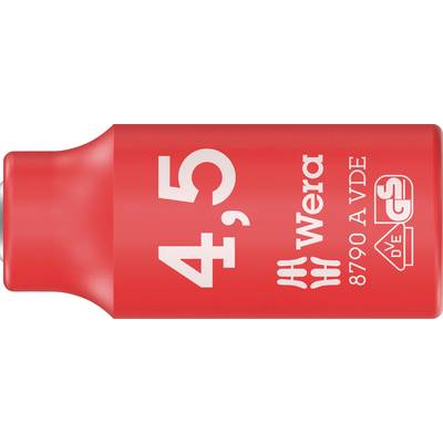 Red Wera tool bottle or container with large white '4,5' and 'Wera' text and logo, shown on a white background.