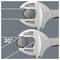 Illustration of an adjustable wrench jaw gripping a hex nut, showing straight and 30° angled positions for better access.<br>
