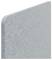 Close-up of a light gray stone slab or tile with rounded left edge, shown against a plain white background.