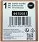 Product box label for a GBC corner rounder, showing model number 4410081, barcode, and manufacturer/importer details.
