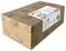 Cardboard shipping box with a product label and two batteries pictured on top.