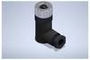 W & P Products 94453 Sensor/actuator connector M8 Connector, right angle No. of pins (RJ): 3 1 pc(s) Piece