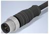 W & P Products 94550 Sensor/actuator connector (pre-fab) M12 Plug, straight 200 cm No. of pins (RJ): 4 1 pc(s) Piece