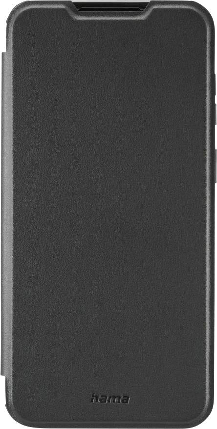 Black Hama protective phone case or cover with rounded corners and raised edge<br>