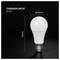Thermoplastic bulb product image showing a white light bulb with dimensions labeled 112mm tall and 59mm wide.<br>