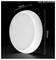 White round LED bulkhead light shown in 3D, labeled 100mm wide and 320mm high.