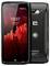 Black rugged smartphone shown front and back, with 10:07 lock screen, date 'Sam. 08 Oct.' and battery at 100%.