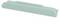 Mint green plastic sewing machine extension table or attachment, shown alone on a white background.