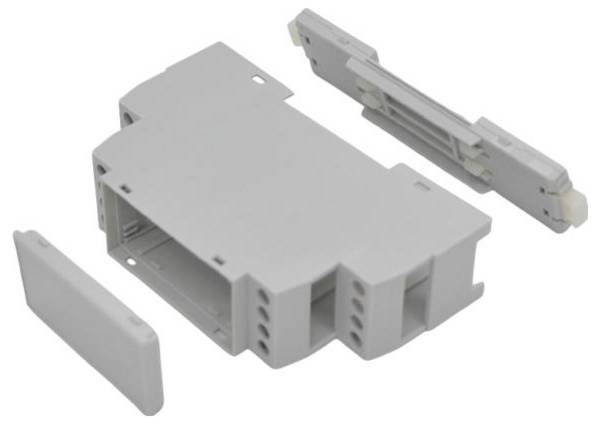 euroclamp CEM22-V DIN rail casing 98.00 x 22.50 x 56.40 Grey 1 pc(s)