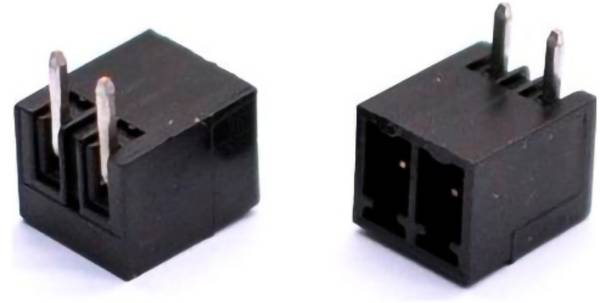 euroclamp PV02-3,5-H-P-BK Print terminal Number of pins 2 Black 1 pc(s)