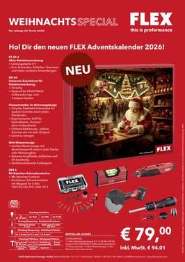 Flex Tools Advent calendar