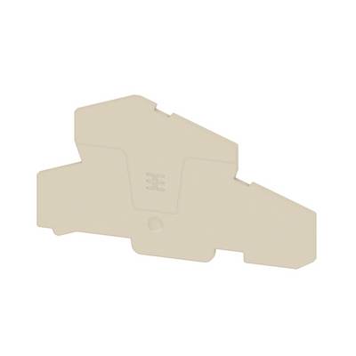 Beige cardboard packaging insert or die-cut paperboard template shown on a white background.